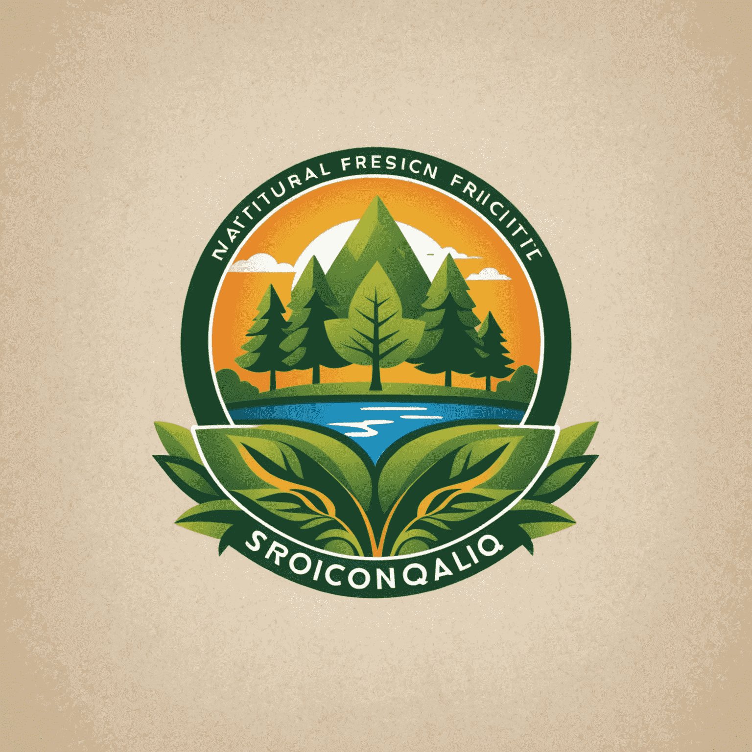 StrConLq logo featuring an eco-friendly design with elements of nature and tourism